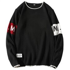 毛衣男士2020冬季新款潮流情侣装线衣针织衫秋装上衣DF117T，男装针织衫/毛衣，电商A102
