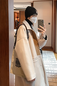 男装 毛呢 呢子 风衣B239-F551-P125图片