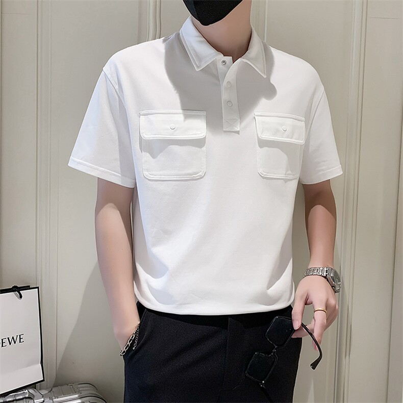 23男士翻领polo衫T恤A210-0012-p5570%棉%聚酯纤维5%氨纶,男装T恤,电商A210