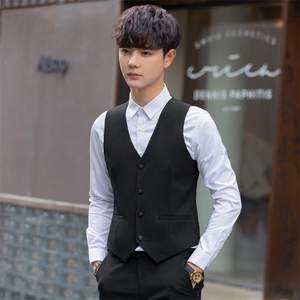 西装男套装韩版修身三件套商务休闲西服英伦风礼服9825p285控489图片
