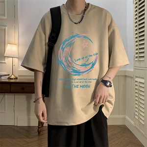麂皮绒短袖t恤男大码半袖男 酒店风 JD82341-P25图片