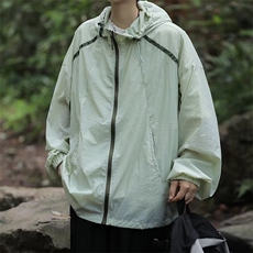 户外钓鱼防晒衣男女夏季薄款连帽皮肤衣W115P43，男装夹克，星座1116-2