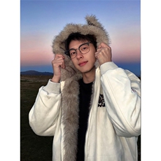 网图美潮杜宾犬座山雕棉服外套W1911/特P108，男装棉衣，电商B350