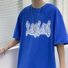 高品质~220G###夏季新款短袖T恤港风大码T106-P25控39，男装T恤，电商A161-2