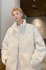 现货白鸭绒羽绒服男女冬季新款大码棉轻薄外套225-2-Y205-P255，男装羽绒服，星座225-2