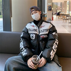 新款棉衣男冬季棉袄外套韩版潮流面包服YM231P100，男装棉衣，星座1116-2