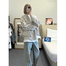 春秋棒球服外套男休闲运动痞帅设计感双层青少年港风夹克J39，男装夹克，星座1116A（原606A-3）