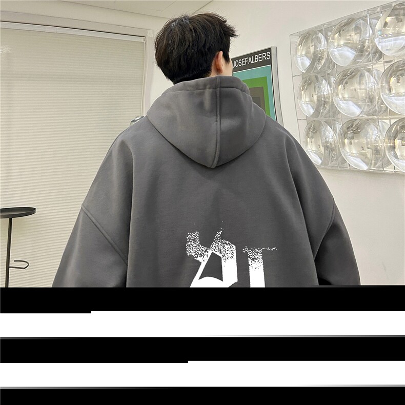 ！重磅大码M-4XL得物品质加厚连帽卫衣 RH6239-特P35加绒P42图片