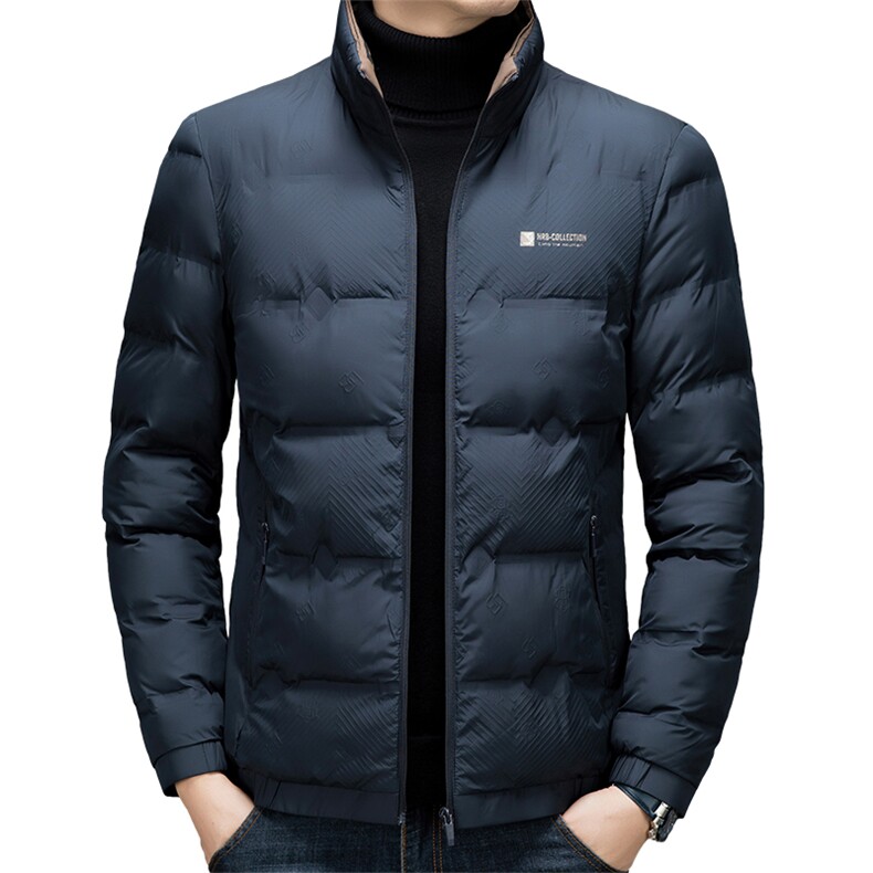 冬季棉衣加厚棉服服短款立领商务休闲保暖防寒面包服外套面男装,男装棉衣,钱塘6003（原4033）