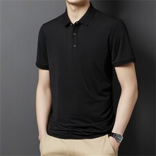 夏季POLO衫透气短袖t恤男休闲半袖男装薄款冰爽凉感百搭体恤P48，男装T恤，钱塘6003A(原)4033A