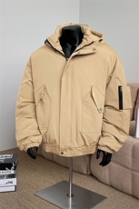 棉服男冬季新款港风宽松连帽棉衣MF9006-P90，男装棉衣，星座214-3