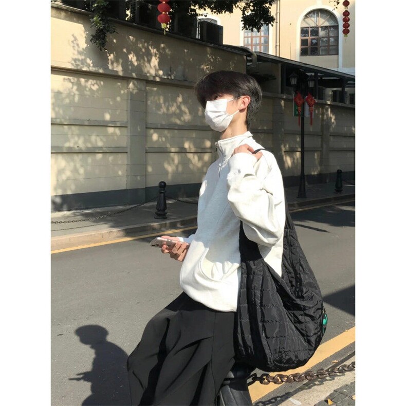HR52LL-特P45cleanfit解构风西裤男垂坠感高级感裤子,男装休闲裤,星座1007（原301D）