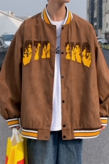 秋款棒球服夹克外套男潮牌潮流字母刺绣情侣学生22112-P70控108，男装夹克，星座717