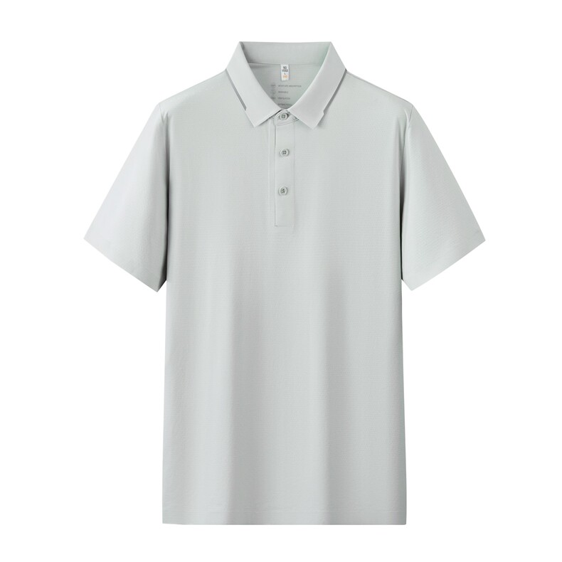2025年夏季运动条纹polo衫男女同款百搭时尚,女装T恤,衫都服饰