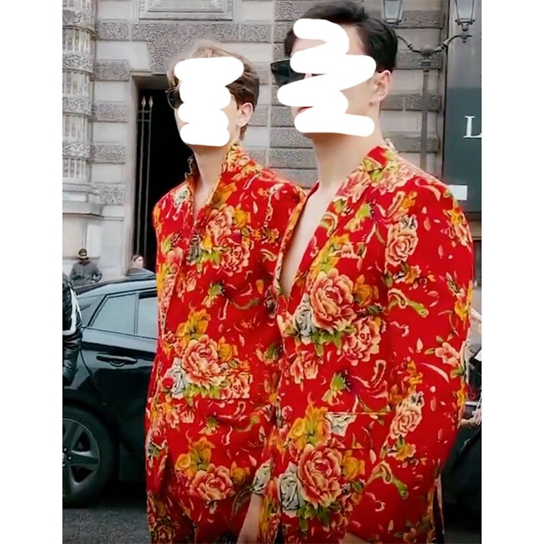 RS1网红同款高质量大码单上衣西装西服婚庆表演出团队服新中式潮,男装西服套装,星座115A(原星座507）