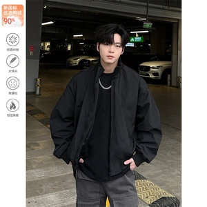 羽绒服[网图]美式教练冬季白鸭绒短款外套男 5D1143-TP109不图片