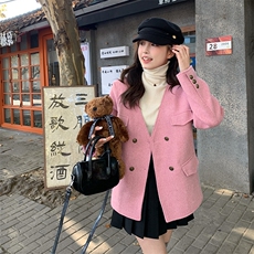 【现货】小香风加棉外套082-3685P165K248，女装短外套，浙宝192（原082）