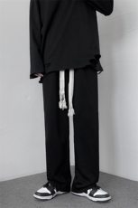 大码S-3XL秋冬美式休闲裤男直筒宽松百搭卫裤长裤K1751-P30，男装休闲裤，星座512-2