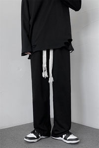 大码S-3XL  秋冬美式休闲裤男直筒宽松百搭卫裤长裤  K1751-P30图片
