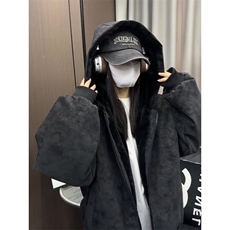 【】美式复古座山雕男女冬PU皮加绒加厚棉衣外套SW320P95，男装棉衣，星座1112-1
