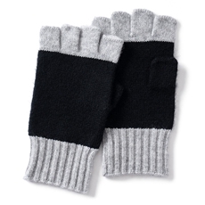 2025年时尚百搭通勤简约休闲拼色手套，手套，臻歆羊绒