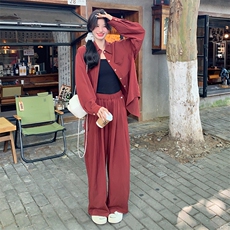 【现货】安可拉红时尚两件套装有买家秀2C301-8981-P155-K228，女装套装/套裙，2C301