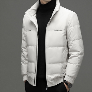 羽绒服男冬季2023年新款加厚保暖中年爸爸冬装上衣男士休闲外套图片