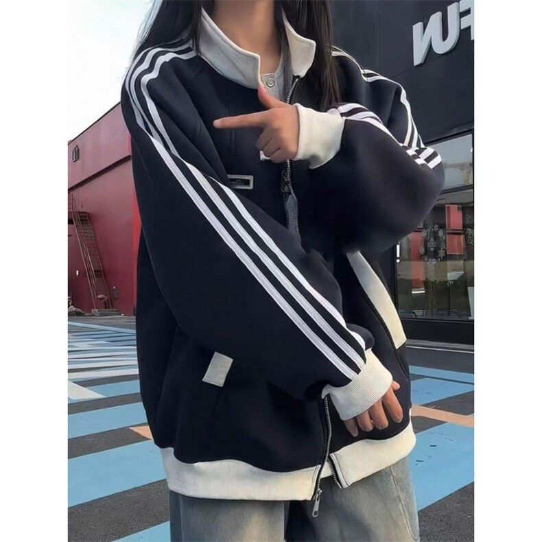现货！秋季新款夹克美式百搭男女款外套-EX51159-特批60,男装夹克,电商A061