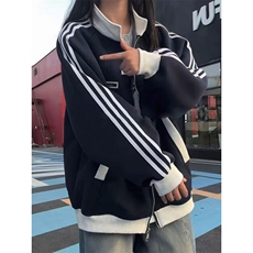 现货！秋季新款夹克美式百搭男女款外套-EX51159-特批60，男装夹克，电商A061