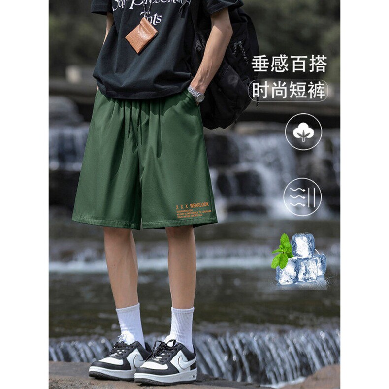 时尚休闲短裤夏季百搭冰丝裤运动舒适短裤 DK518-特批1639图片
