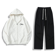 春季新款现货情侣套装男DSA157B-TZ5866-P85，男装休闲套装，电商A157B