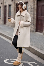 205冬季女装新款大量现货时尚长款加绒保暖派克服绵服，女装派克服，魅衣本色