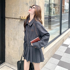 【现货】秋季新款高级灰色两件套装2C301-1309-P195-K288，女装套装/套裙，2C301