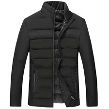 6802/P80爸爸短款棉袄中老年立领休闲商务棉服中年休闲商务棉衣，男装棉衣，星座1216（原钱塘722）