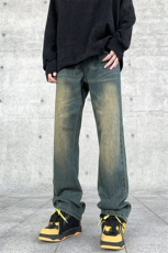 美式高街宽松水洗牛仔裤潮流休闲裤A161-S2361-P56，男装牛仔裤，电商A161