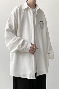 宽松长袖衬衫男KD630-P30图片