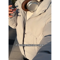 现货高品质美式冬季重磅三防加绒加厚羽绒棉衣立领厚外套棉服，男装棉衣，电商A486