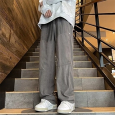 日系长裤时尚新款文艺流行夏季微弹休闲裤男潮流，男装休闲裤，星座716-4