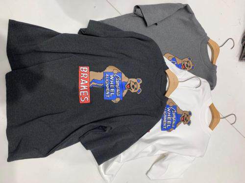 加绒短袖T恤，女装T恤，23