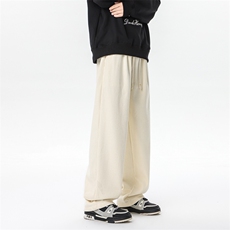 8XL-M灯芯绒裤子大码雪尼尔休闲长裤秋冬直筒裤阔腿裤KZ1925/P55，男装休闲裤，电商B238