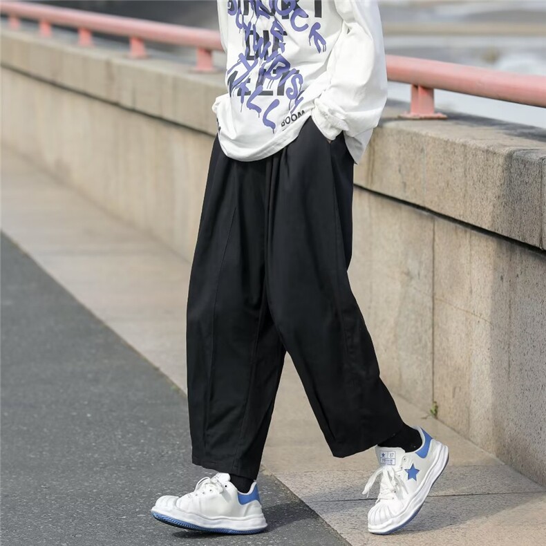 男潮牌港风休闲裤纯棉K2977P33,男装休闲裤,星座1116-2
