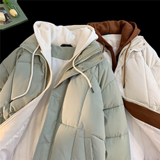 !2025新款加厚棉服冬季拼色连帽棉衣服815A-MM88312-P95特，男装棉衣，星座815A