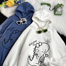 WY2172-P35加绒款-P40纯棉连帽卫衣男大码运动帽衫宽松薄，男装卫衣，电商A040