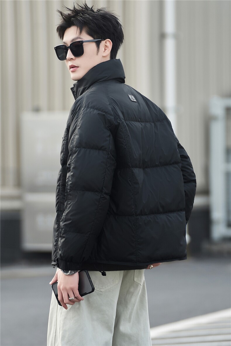 M-3XLB3539921P205黑PU2025冬羽绒服【标50控活动价298】,男装羽绒服,电商B353
