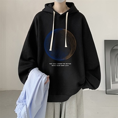 连帽卫衣男大码运动服帽衫外套WY2330-P35加绒款-P40，男装卫衣，电商A040