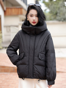 YGYL2024冬季新款现货韩版时尚连帽90绒羽绒服图片