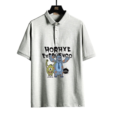 PL57048-P35翻领短袖polo衫男大码胖子半袖t恤男有领保罗衫，男装Polo衫，电商A040A