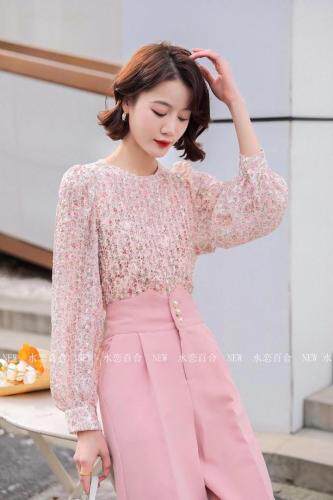 新款套裤，女装，水恋百合