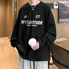 抖音得物供货量大从优可提供视频美式长袖T恤CT779特P25，男装T恤，电商A486-1