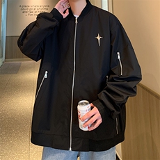 JK8103/P68秋装中性风立领夹克男女外套棒球服防水大码潮工装上衣，男装夹克，电商A141
